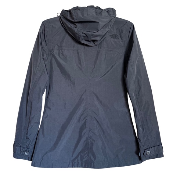 The North Face Women’s Black Hooded Nylon Windbreaker Rain Jacket Women's XS - Picture 4 of 14